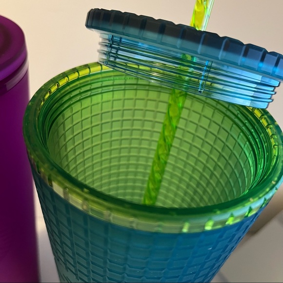 Starbucks | Valentines 2022 Soft Touch Grid Mountain Dew Tumbler - Picture 5 of 6